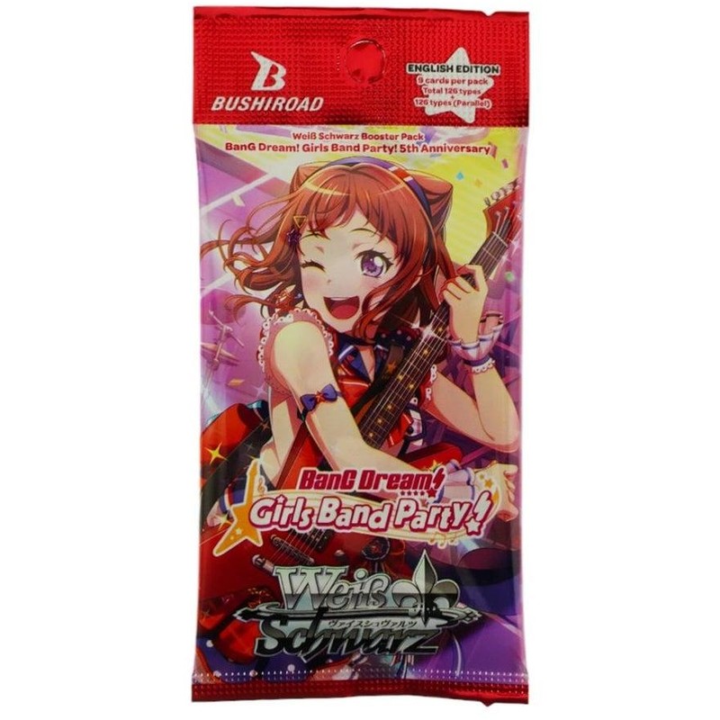 Weiss Schwarz Band Dream Girls Band Party Booster Pack