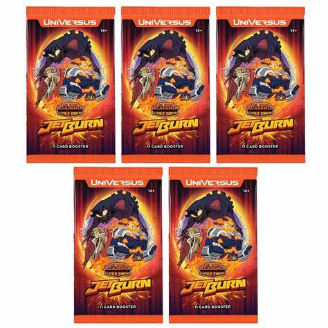 Universus My Hero Academia Jet Burn Booster Pack