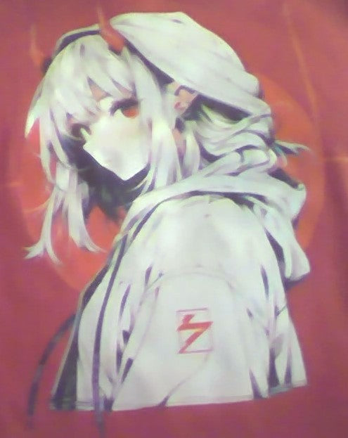 Red Horn Anime Girl Tank Top