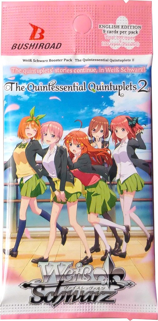 Weiss Schwarz The Quintessential Quintuplets Vol. 2 English Pack