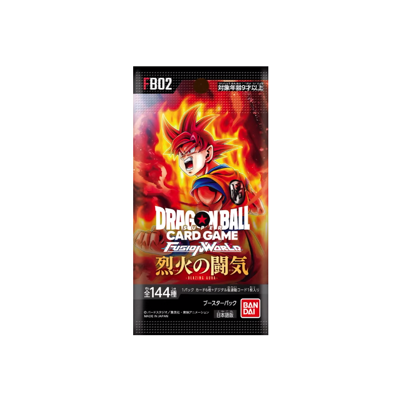Dragon Ball Super Fusion World Blazing Aura Pack