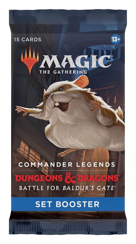 Magic The Gathering Commander Legends Dungeons & Dragons BFBG Set Booster Pack