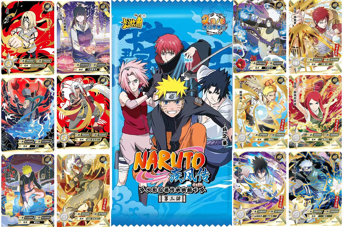 Naruto Blue Booster Pack