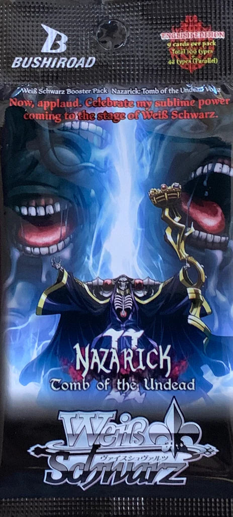 Weiss Schwarz Nazarick 2 Tomb of the Undead Booster Pck